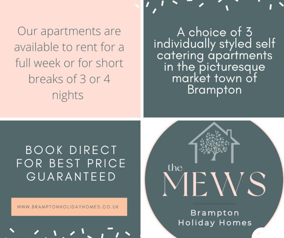 Brampton Holiday Homes - The Mews Apartment Екстериор снимка